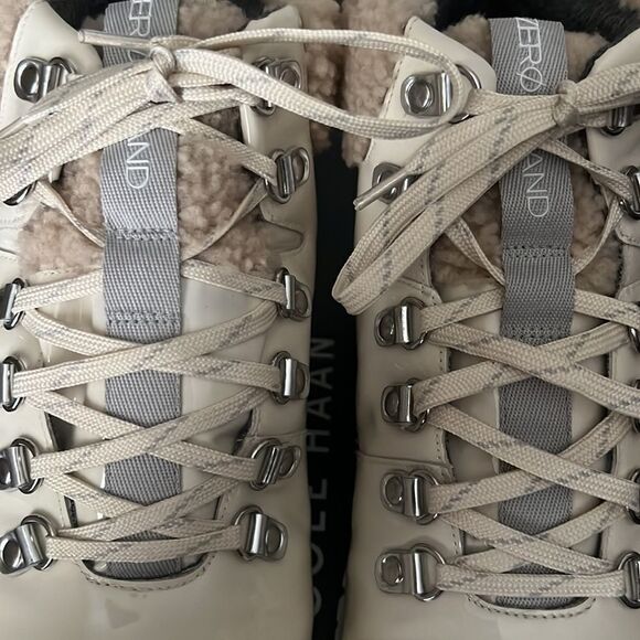 EUC Cole Haan Zero Grand Patent Leather Hiker Boot - Picture 10 of 12